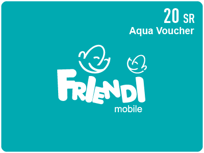Friendi Aqua  20 SAR Card