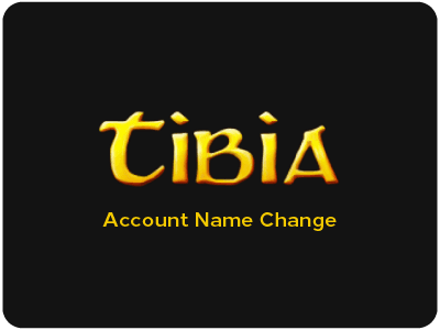 Tibia Account Name Change