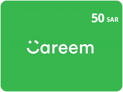 Careem Customer Recharge Card  50 SAR