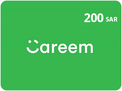 Careem Customer Recharge Card  200 SAR
